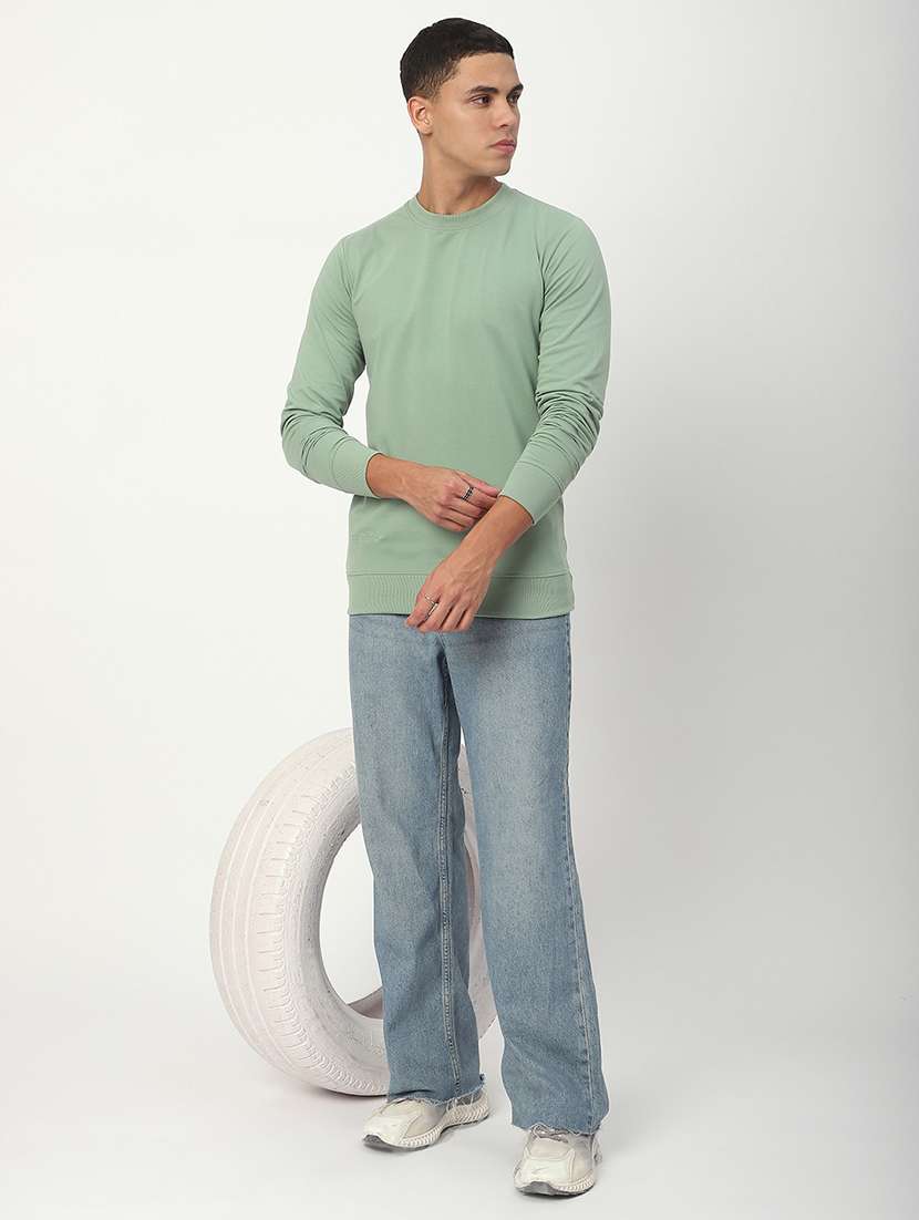 men solid long sleeve regular fit t-shirt - 21908786 -  Standard Image - 4