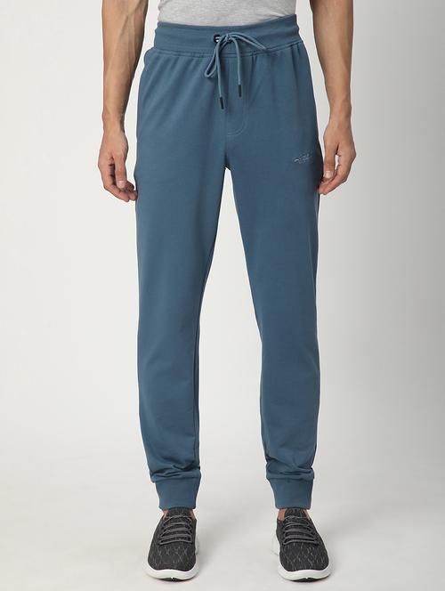 men solid mid rise regular fit jogger - 21908794 -  Standard Image - 0