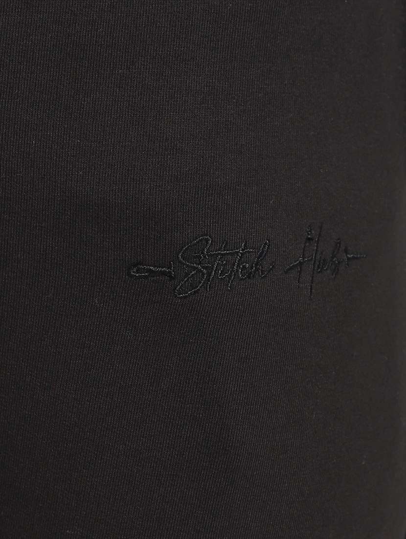 men solid mid rise full length track pant - 21908819 -  Standard Image - 4