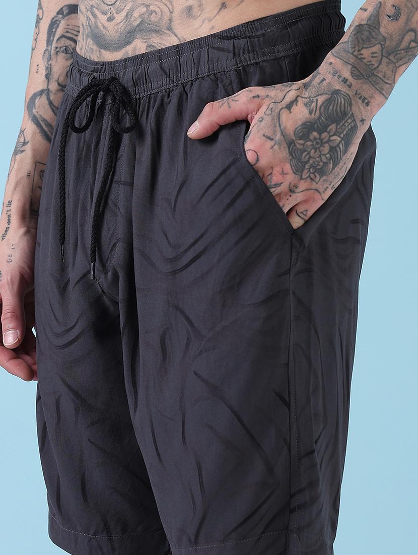 men cuban collar shorts & shirt co ords set - 21908940 - Standard Image - 6
