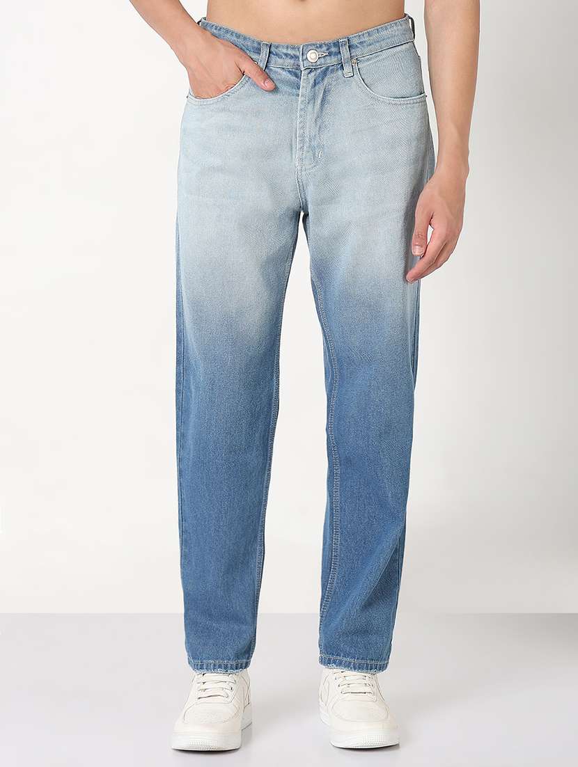 men washed mid rise straight fit jean - 21908964 -  Standard Image - 1