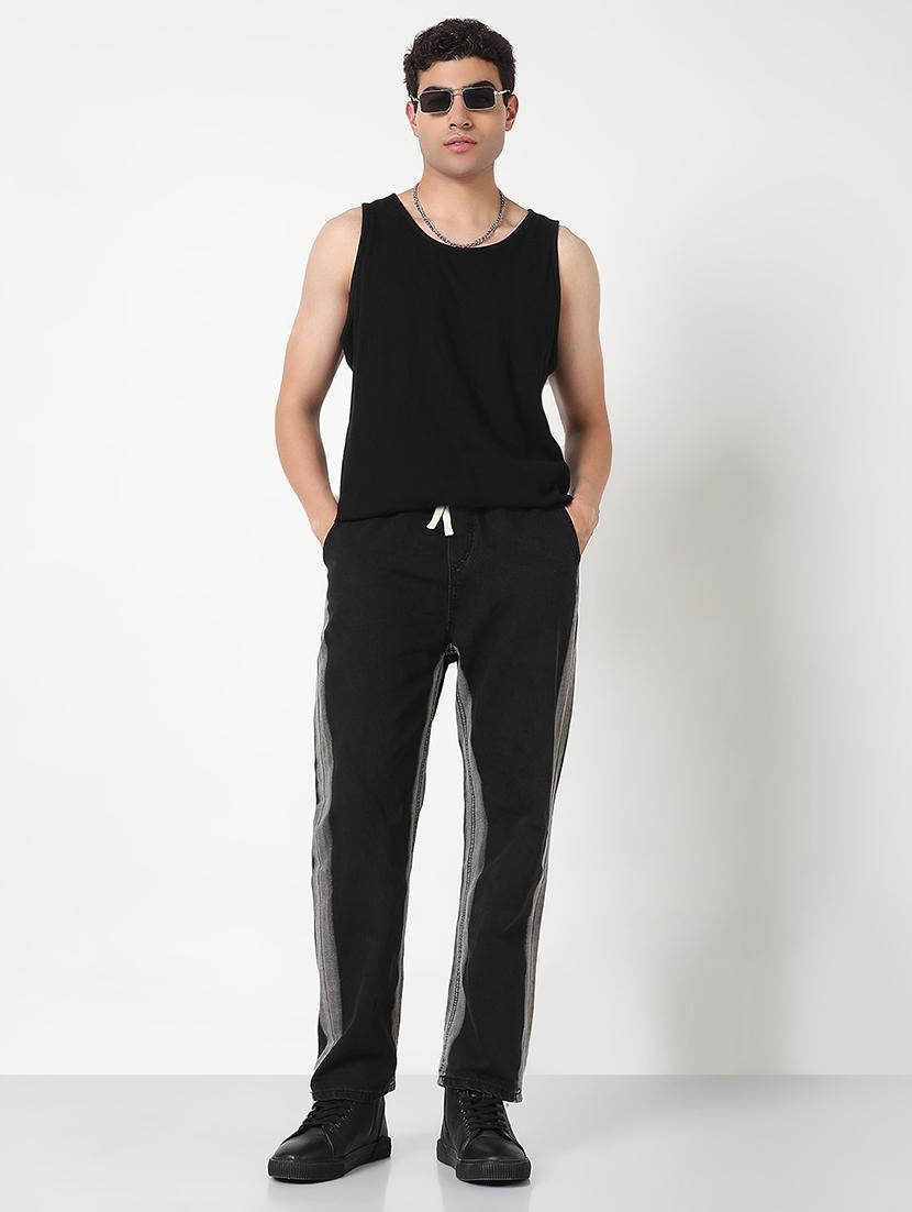 men washed mid rise straight fit jean - 21908965 - Standard Image - 4