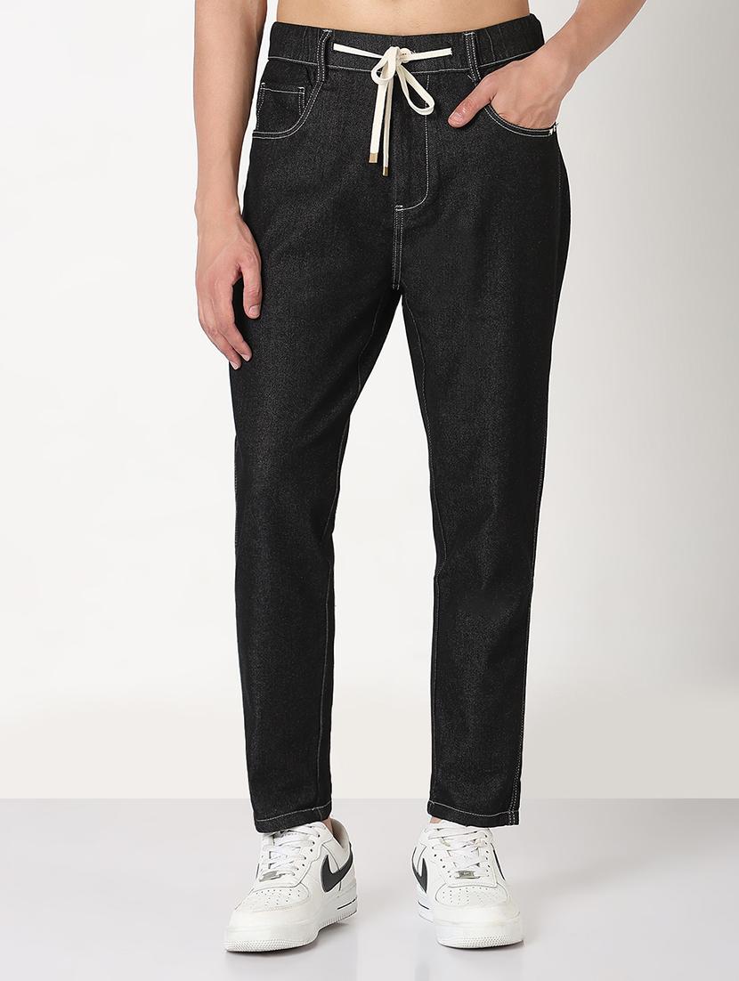 men solid mid rise straight fit jean - 21908968 -  Standard Image - 1