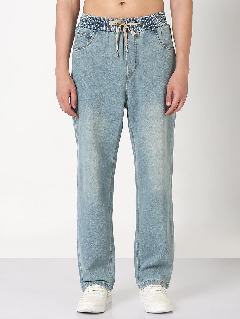 men solid mid rise straight fit jean - 21909003 -  Standard Image - 1