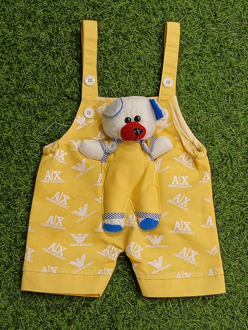 boys printed t-shirt & dungarees sets  - 21909288 -  Standard Image - 4