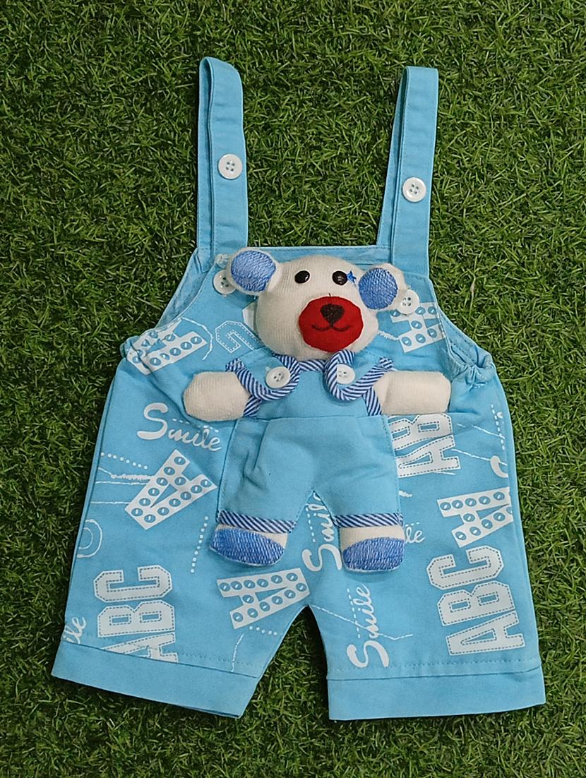 boys printed t-shirt & dungarees sets - 21909291 - Standard Image - 4