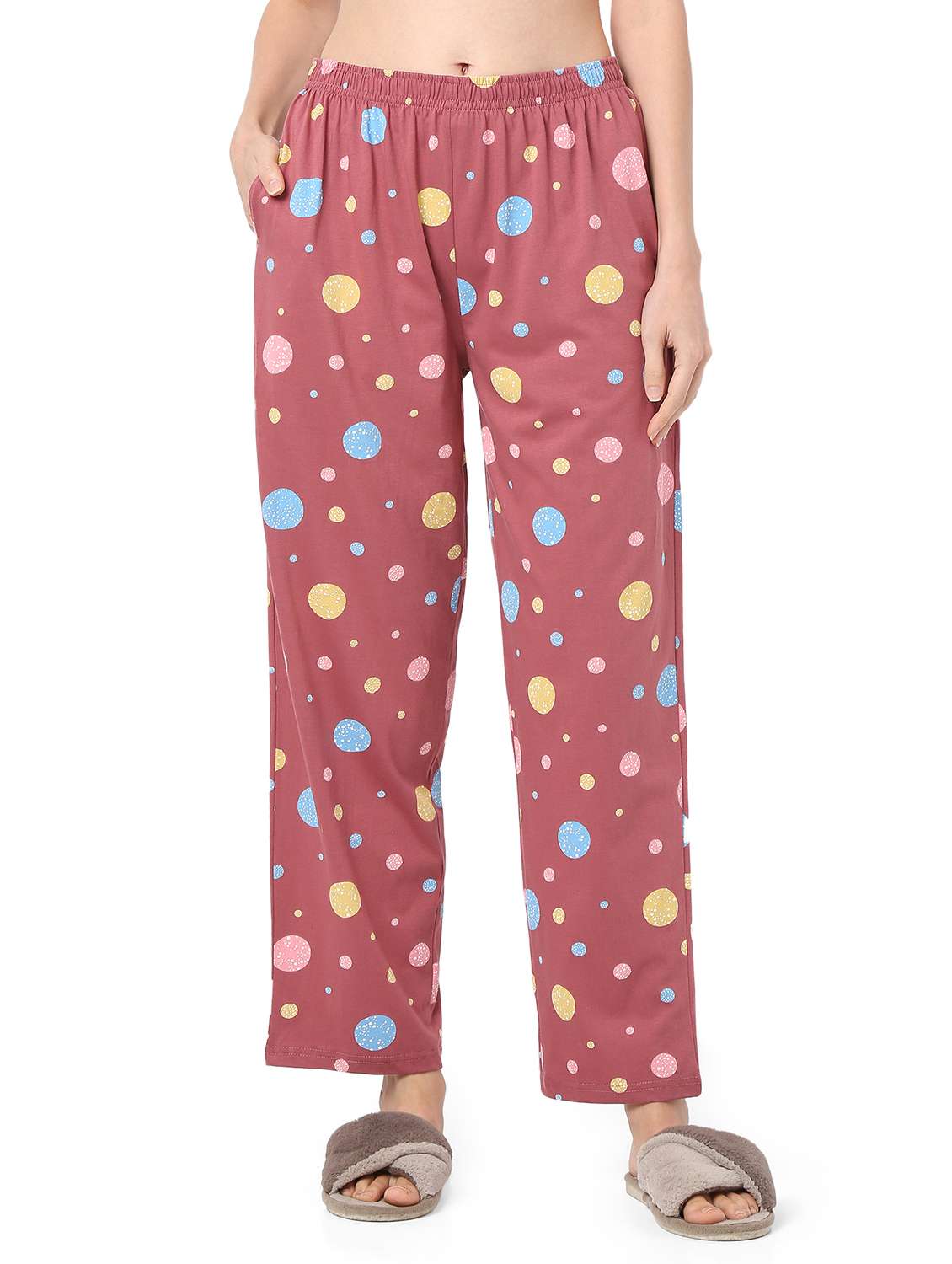 women printed nightwear pyjama set - 21909335 - Standard Image - 4