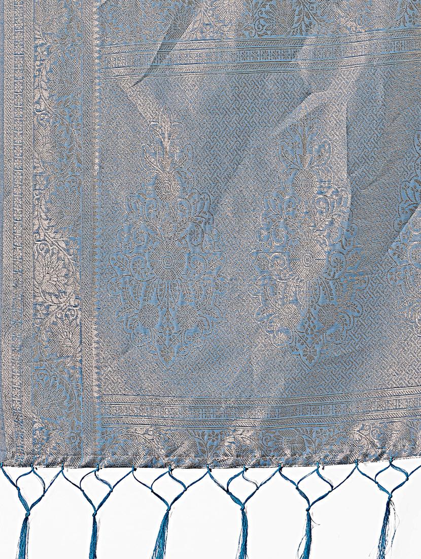 women self design banarasi saree with blouse - 21909406 - Standard Image - 4