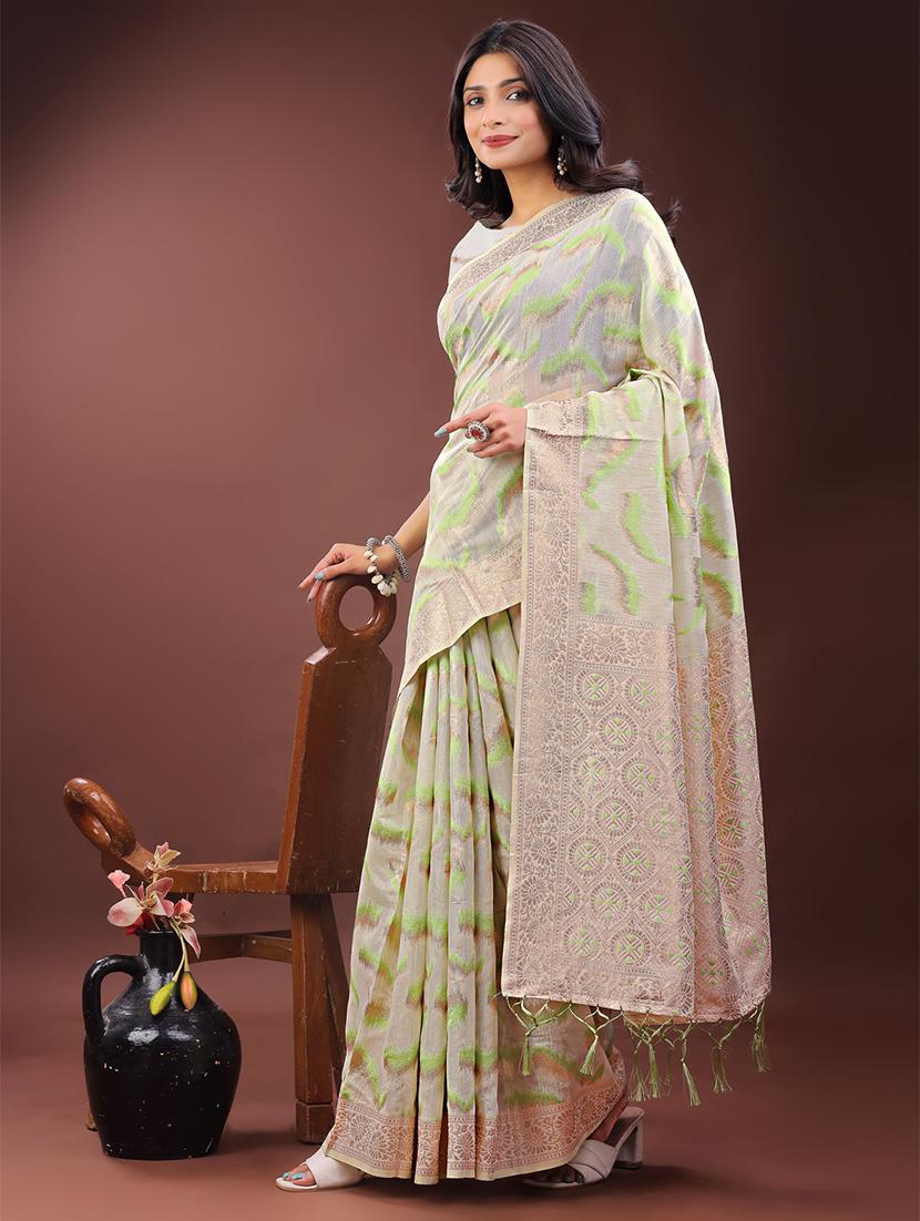 women self design banarasi saree with blouse - 21909452 - Standard Image - 1