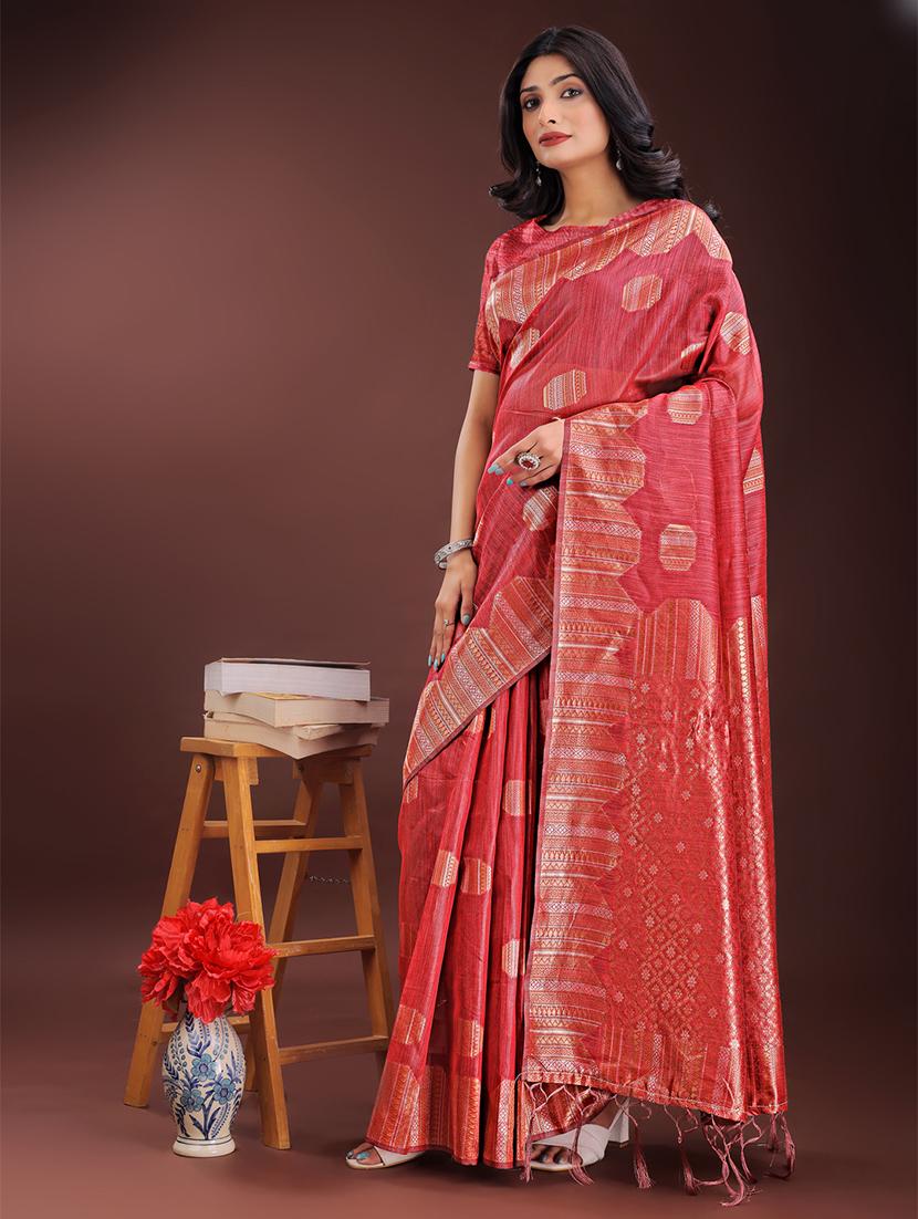 women self design banarasi saree with blouse - 21909467 -  Standard Image - 1