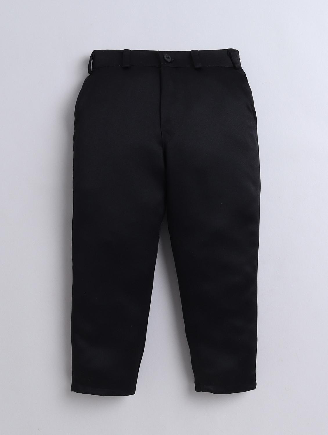 boys self design three piece suit set - 21909478 - Standard Image - 4