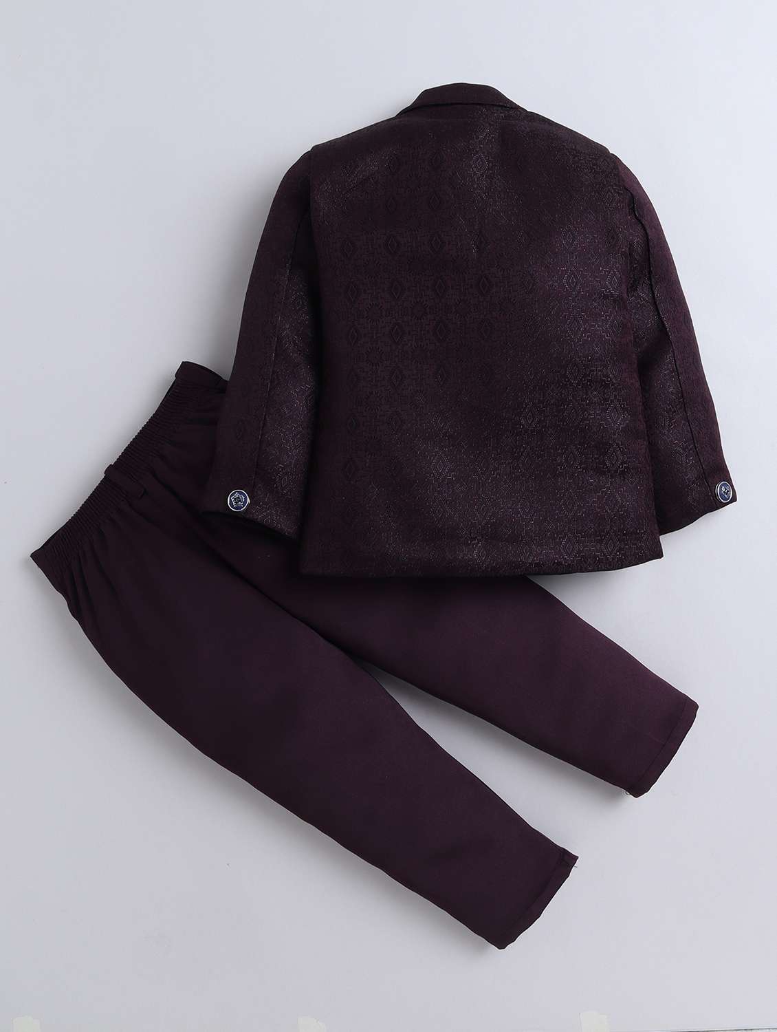 boys self design three piece suit set - 21909480 -  Standard Image - 1