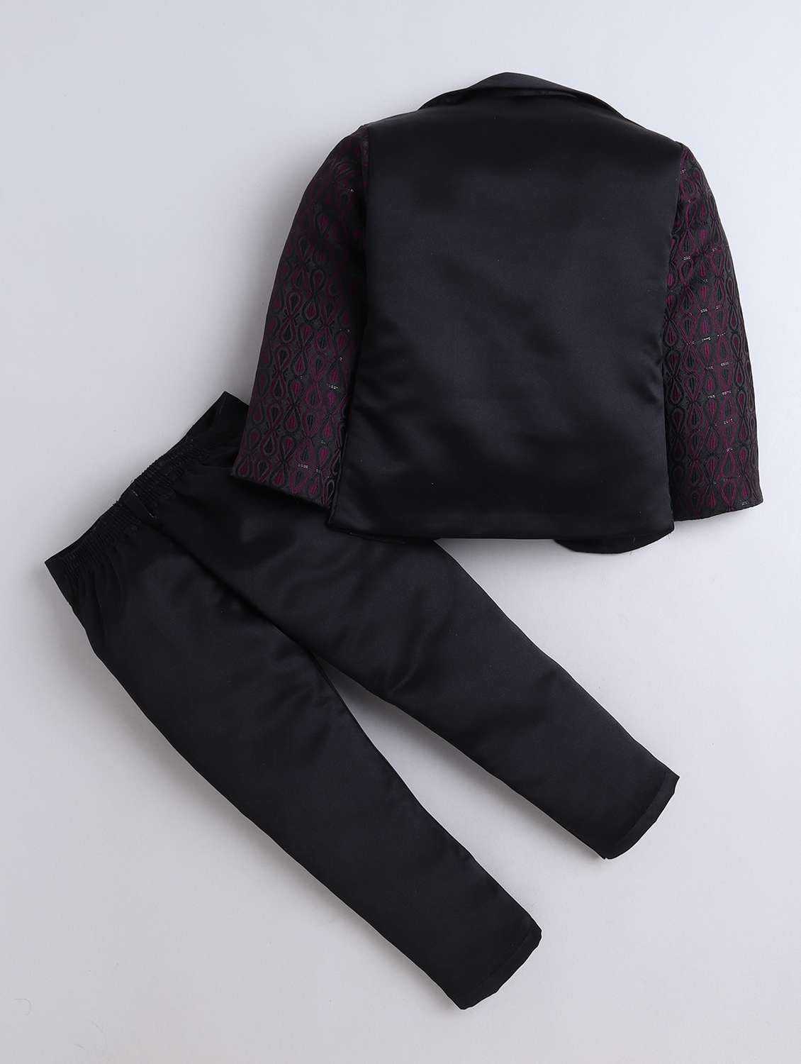 boys self design three piece suit set - 21909483 -  Standard Image - 1