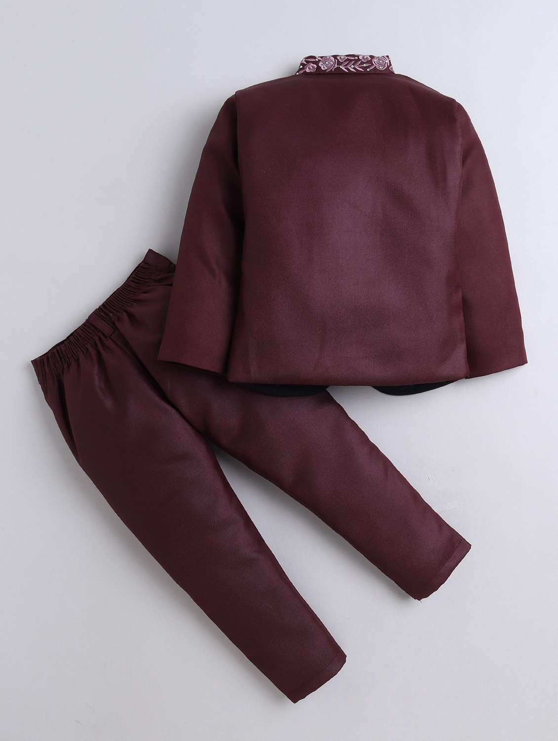 boys embroidered 2 peice suit set - 21909486 -  Standard Image - 1