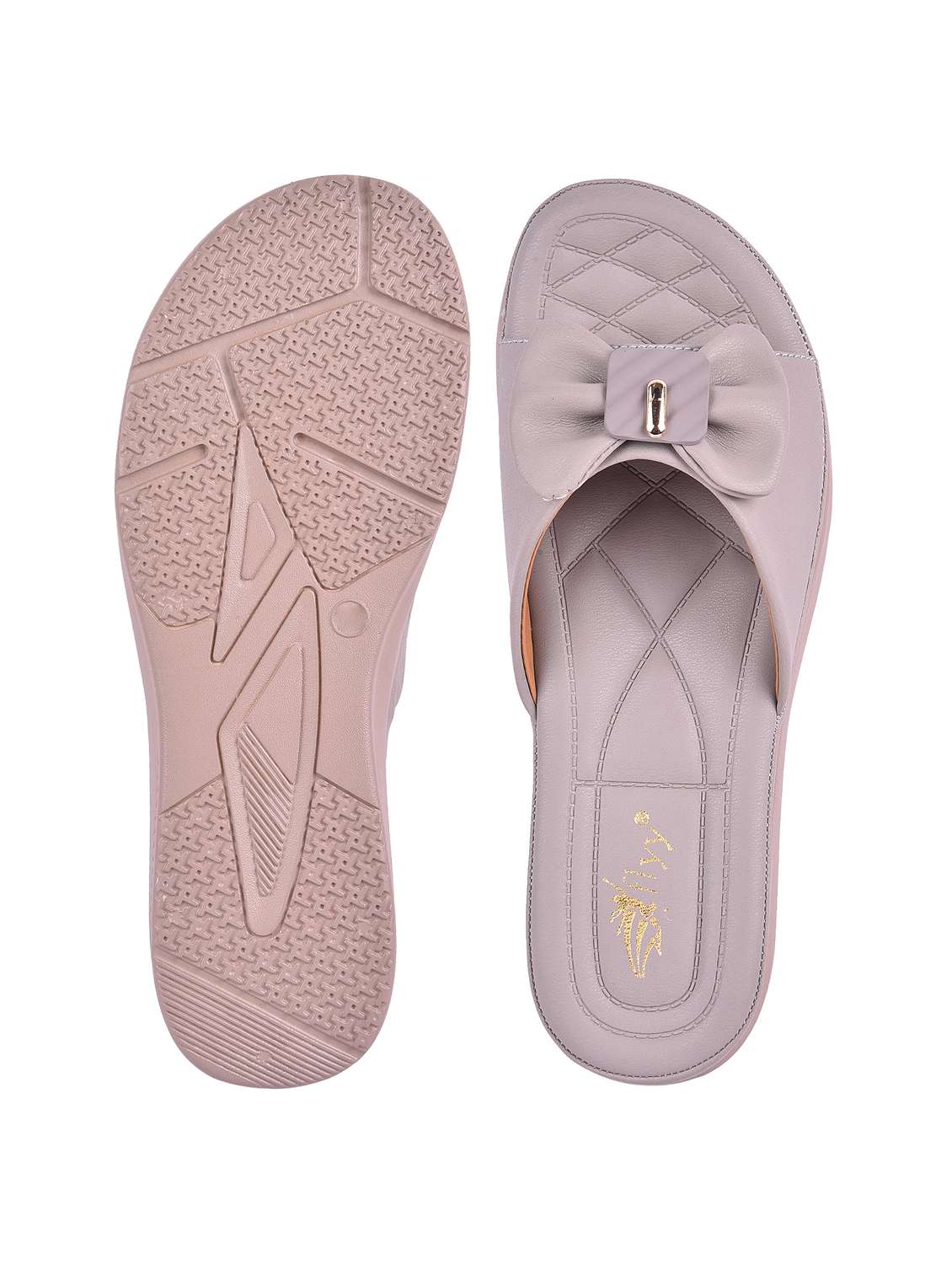 women grey ankle strap sandal - 21909620 -  Standard Image - 4