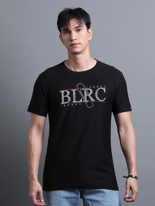 men chest print short sleeve regular fit t-shirt - 21909989 - Standard Image - 0