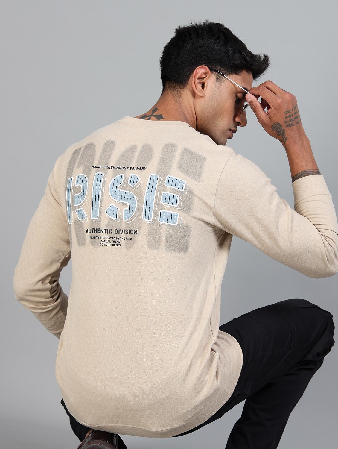 men printed long sleeves t-shirt - 21910030 - Zoom Image - 0