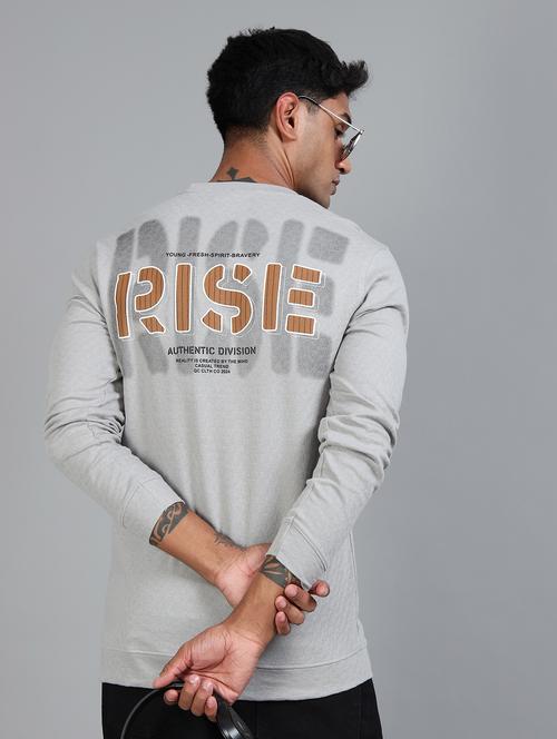 men front & back printed long sleeves t-shirt - 21910032 -  Standard Image - 0