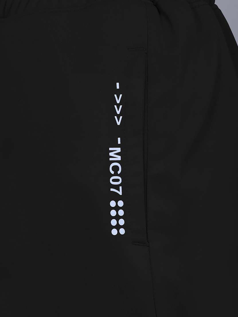 men solid mid rise full length track pant - 21910174 -  Standard Image - 4