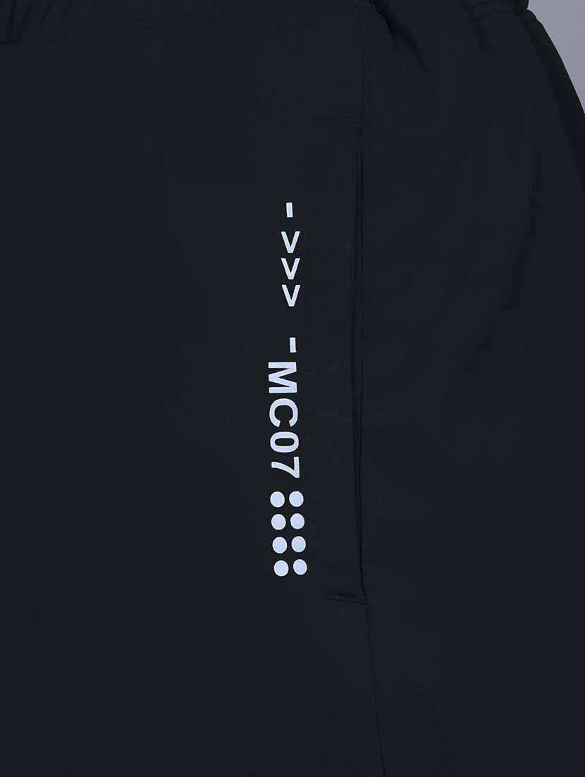 men solid mid rise full length track pant - 21910179 -  Standard Image - 4