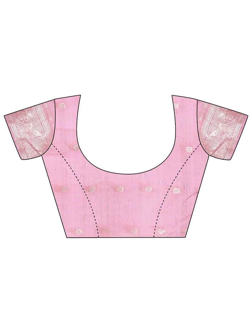 women self design bordered saree with blouse - 21911478 -  Standard Image - 4