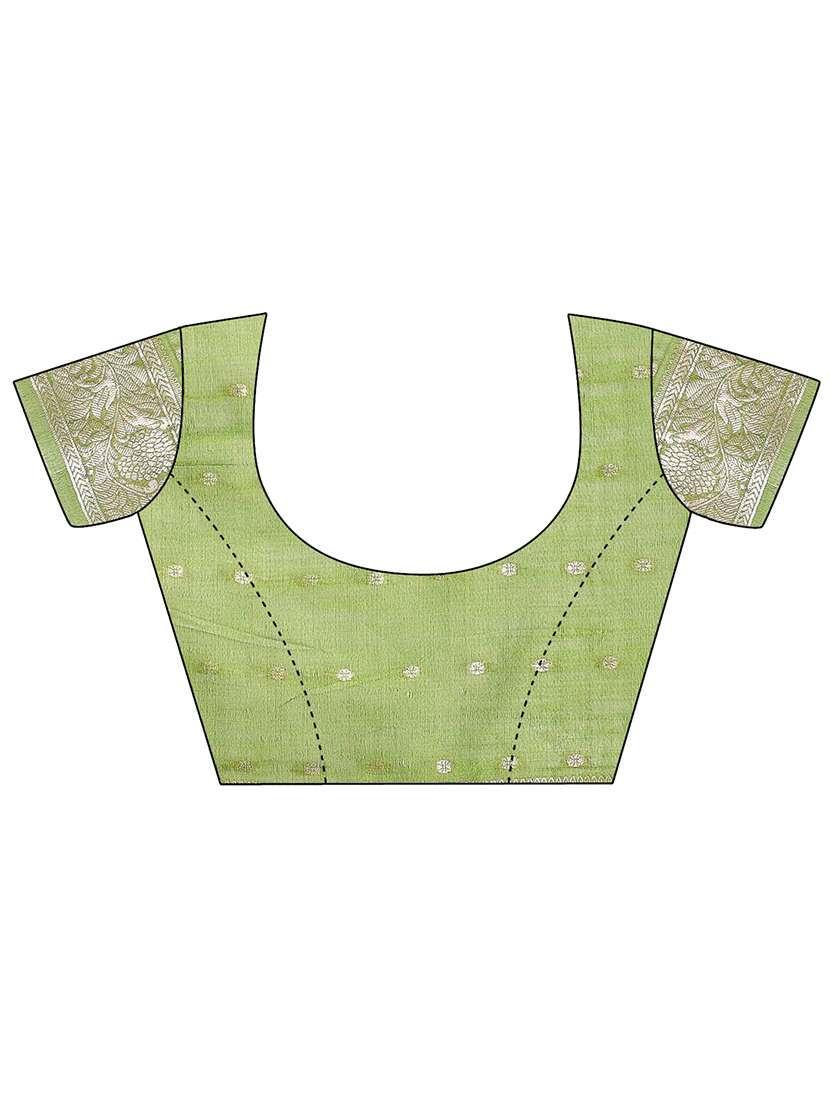 women self design bordered saree with blouse - 21911479 -  Standard Image - 4