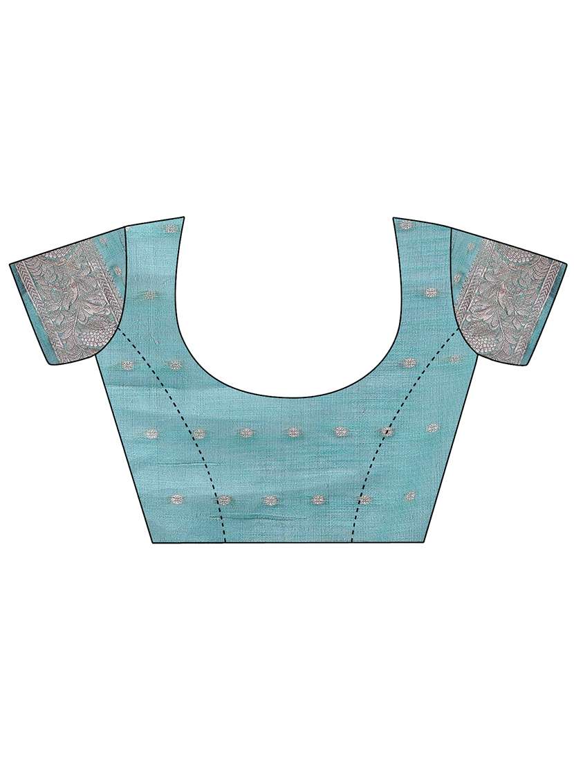 women self design bordered saree with blouse - 21911481 -  Standard Image - 4