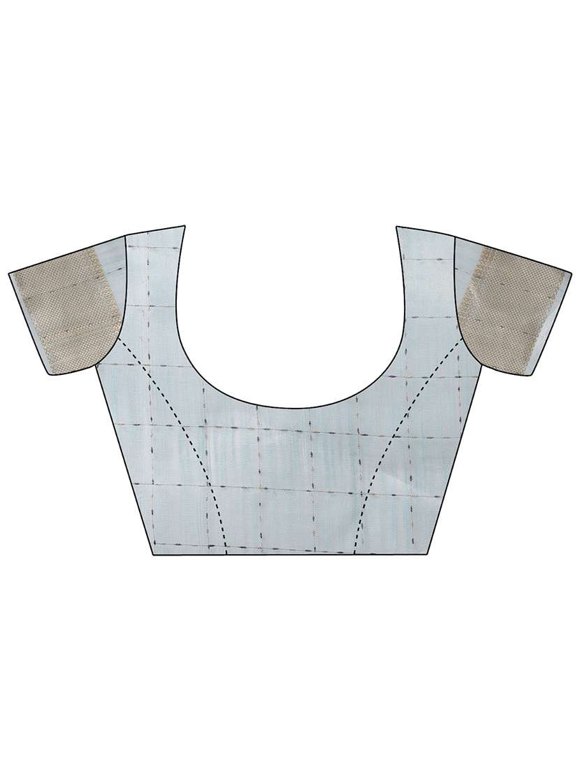 women self design bordered saree with blouse - 21911510 -  Standard Image - 4