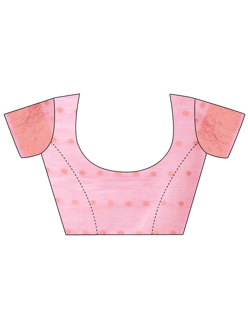 women self design bordered saree with blouse - 21911527 -  Standard Image - 4