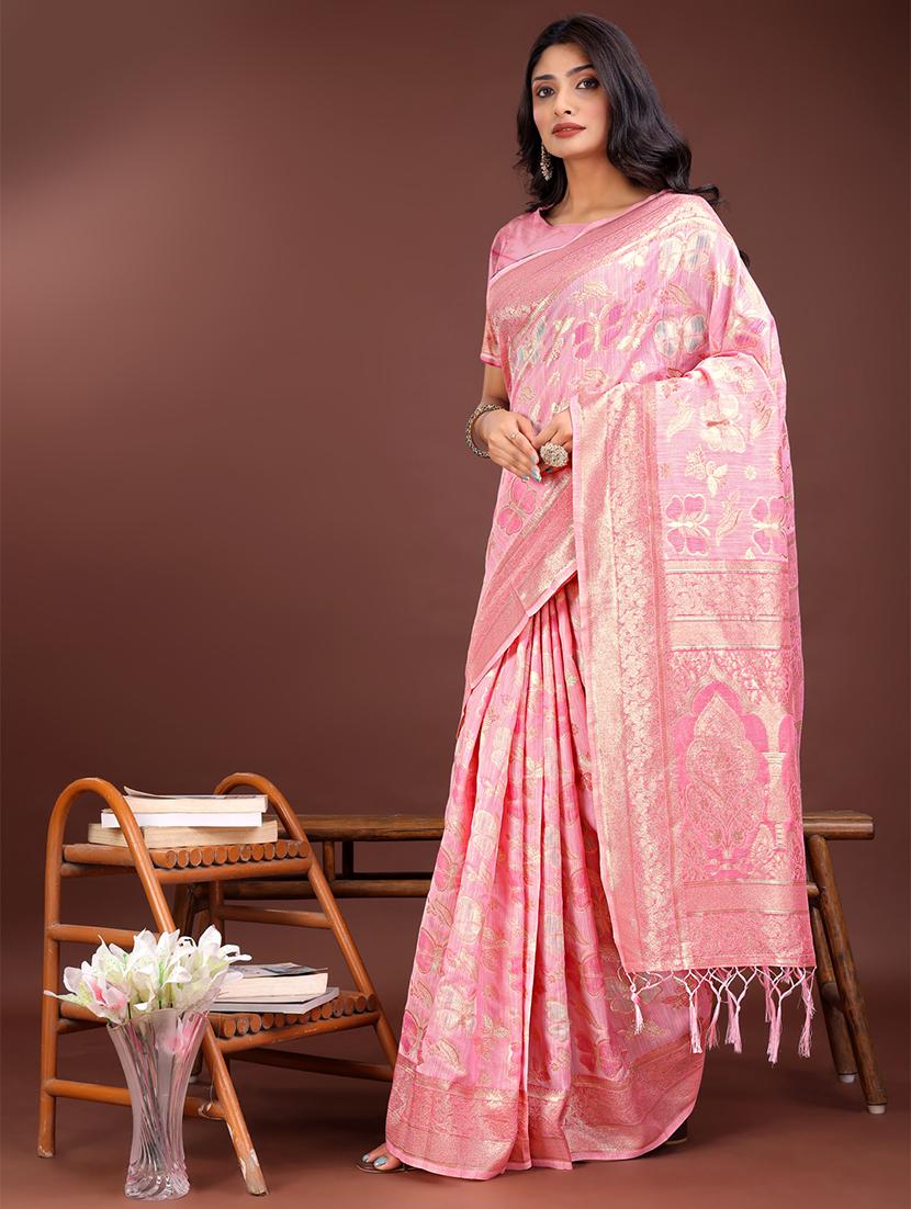 women self design banarasi saree with blouse - 21911542 -  Standard Image - 1