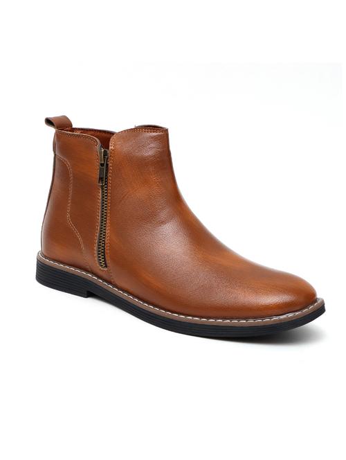 men tan high ankle boot - 21911714 - Standard Image - 0
