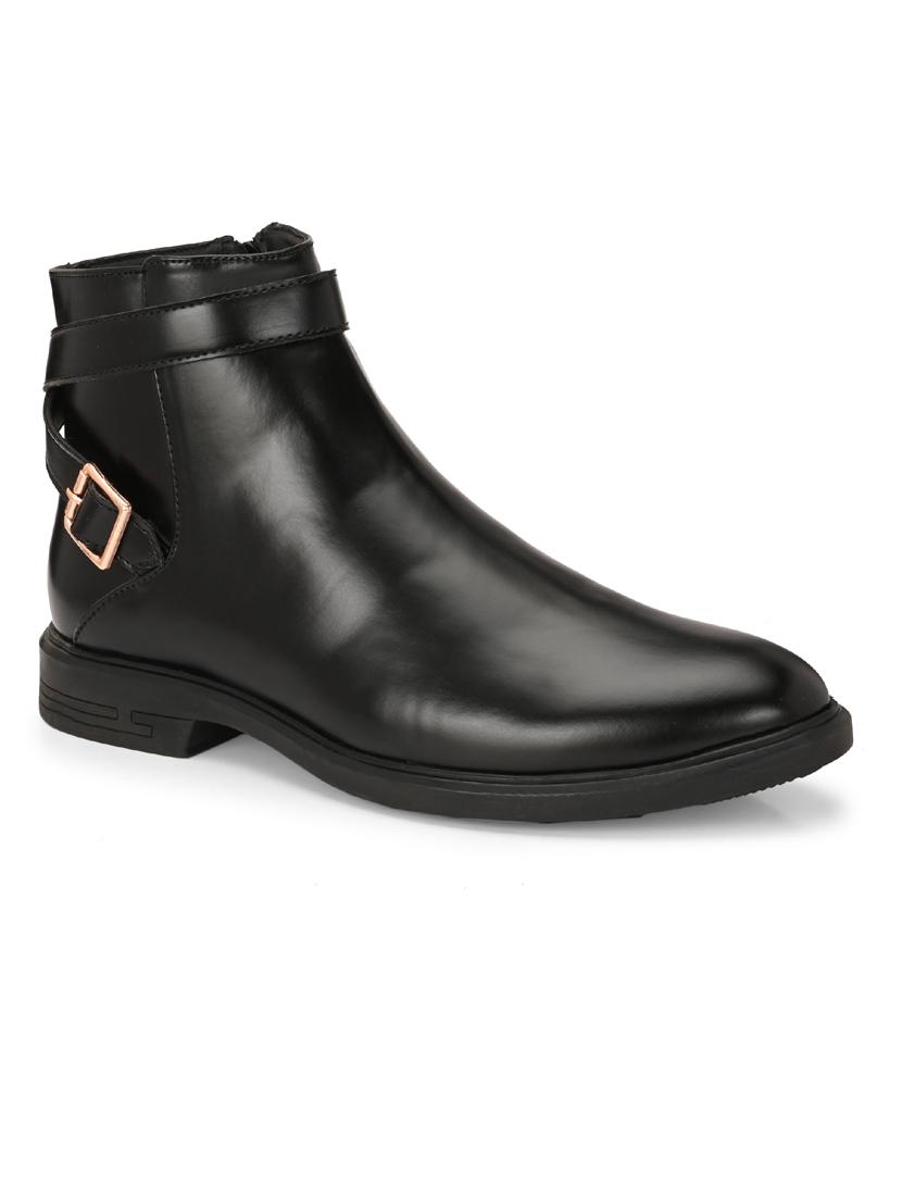 men black high ankle boot - 21911715 -  Zoom Image - 0
