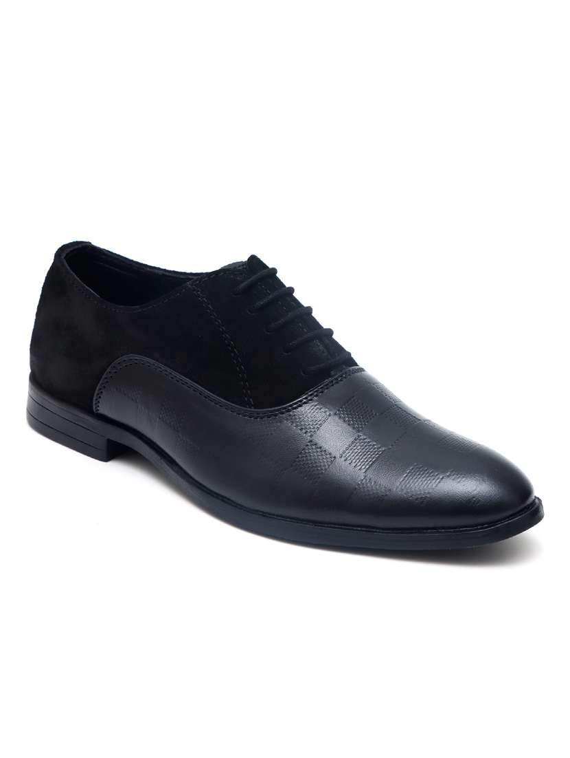 men black lace-up oxford - 21911748 - Zoom Image - 0