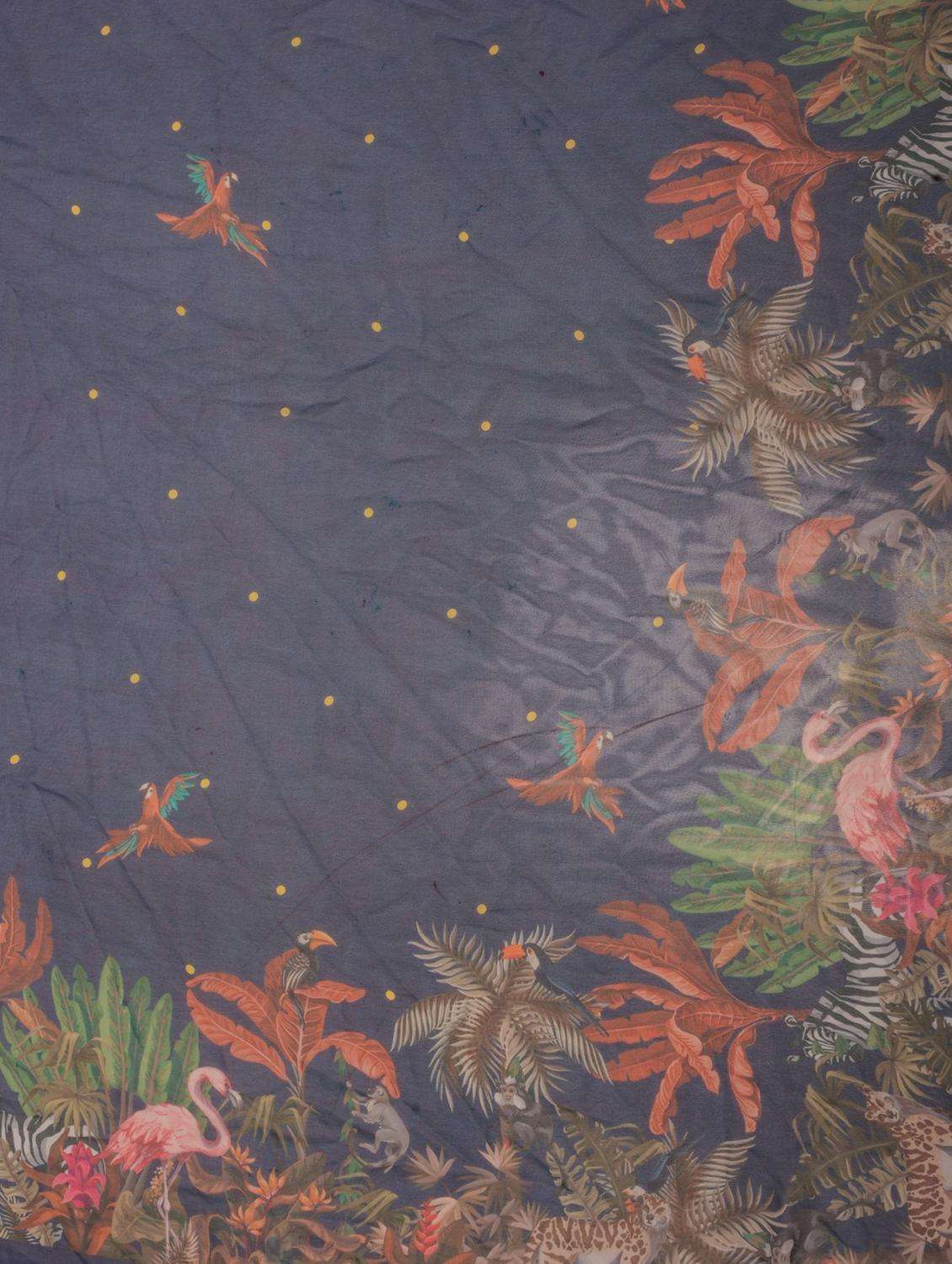 women printed casual wear saree with blouse - 21911830 -  Standard Image - 1