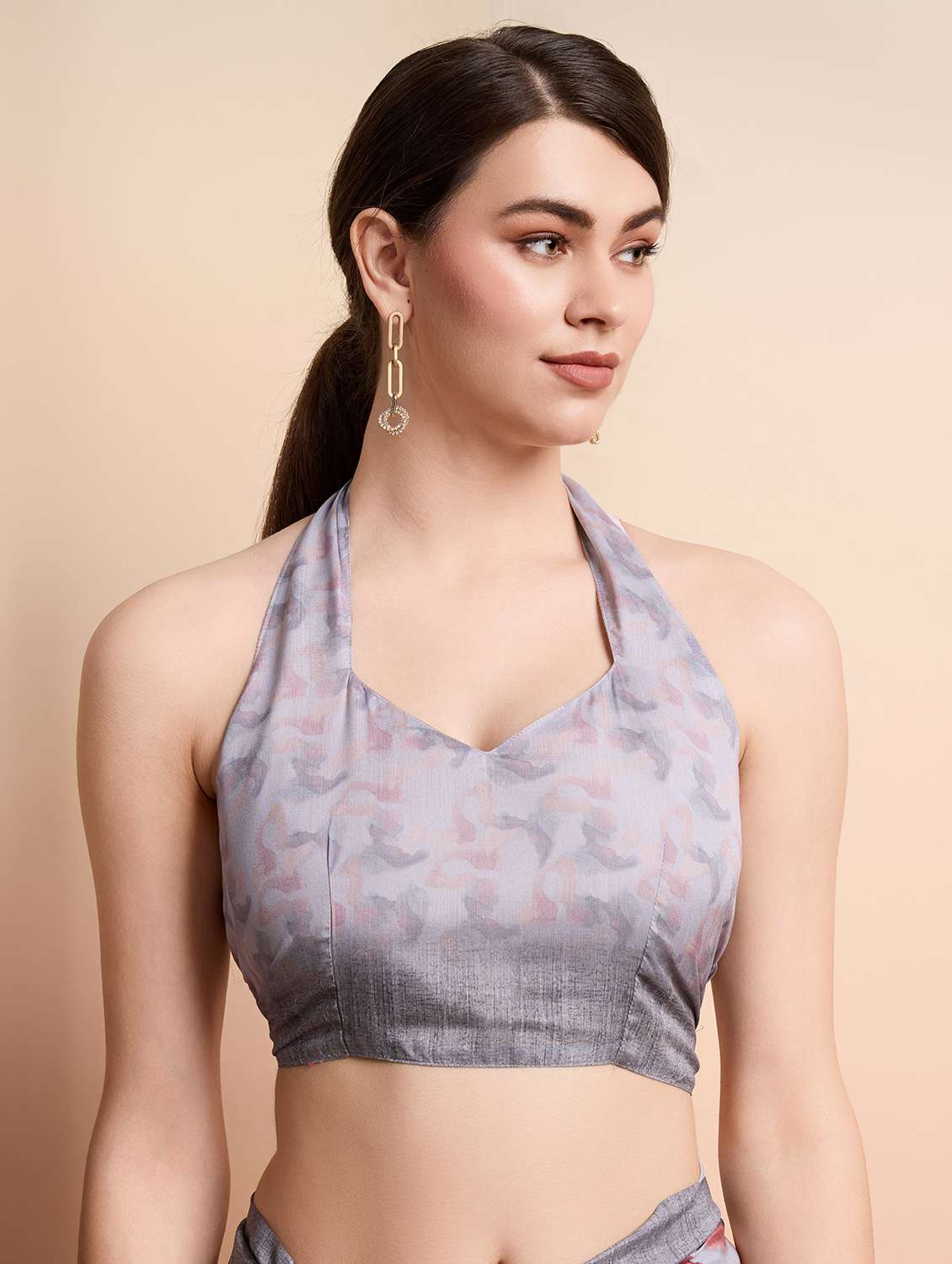 women printed casual wear saree with blouse - 21911836 -  Standard Image - 4