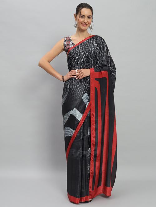 women printed casual wear saree with blouse - 21911863 - Standard Image - 0