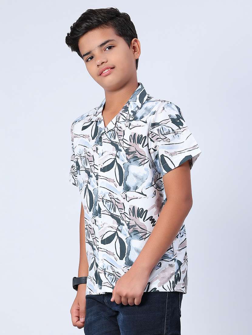 boys printed short sleeve regular fit t-shirt - 21912490 -  Standard Image - 1