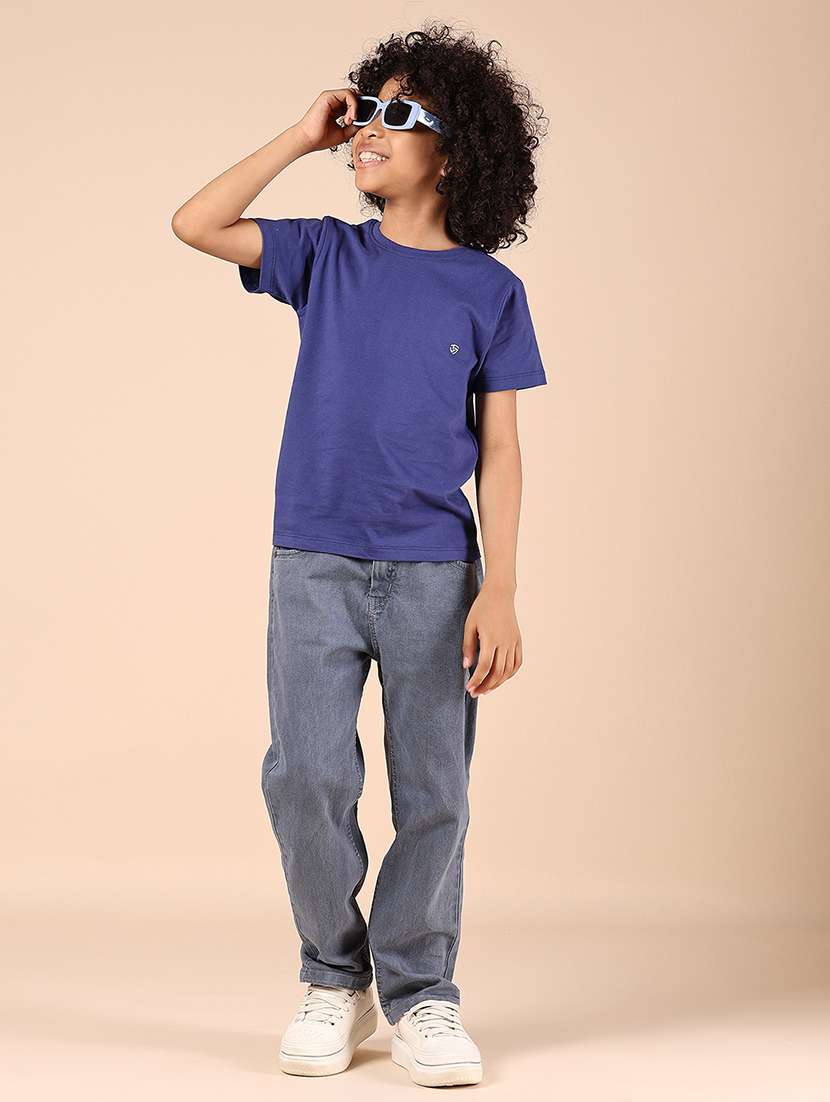 boys grey mid rise relaxed fit jean - 21913039 -  Standard Image - 4