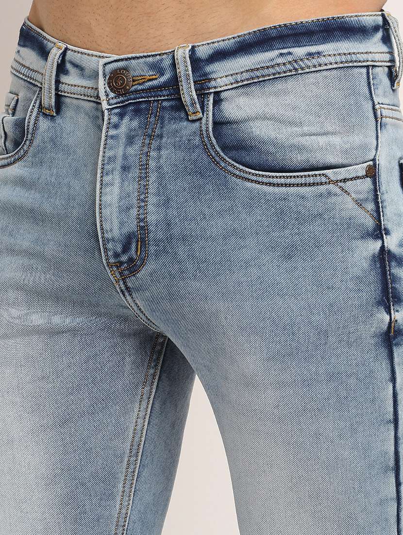 men mid rise full length denim jeans - 21913071 -  Standard Image - 4