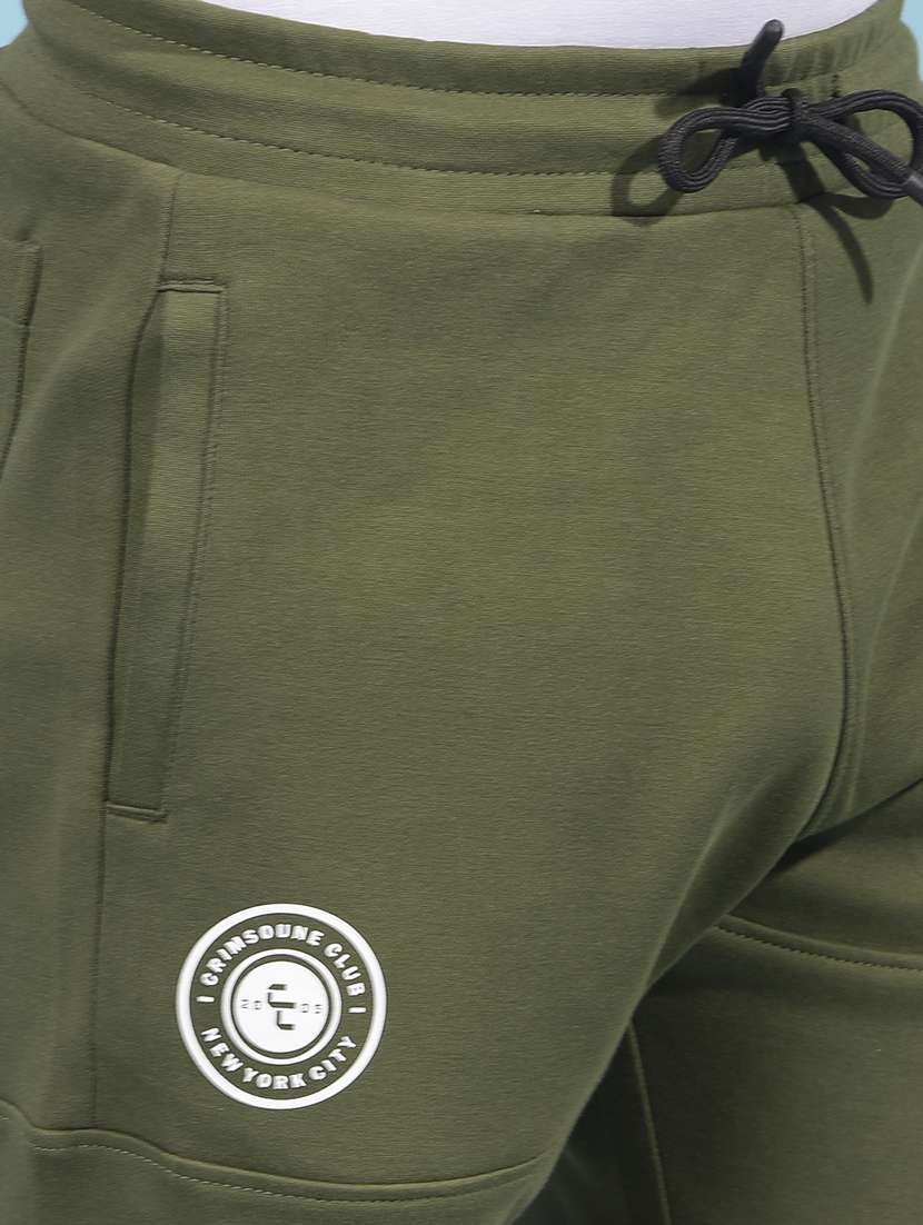 boys solid mid rise regular fit shorts  - 21913503 -  Standard Image - 4