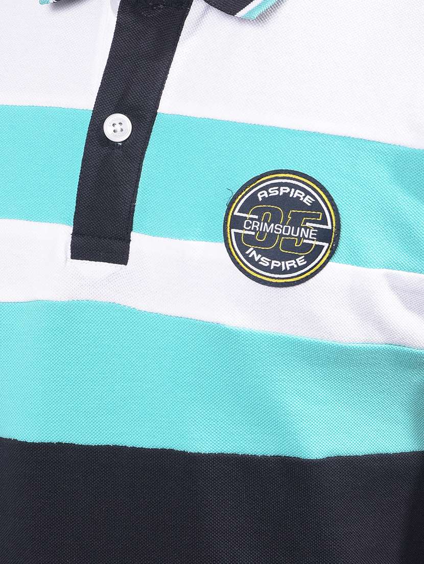 boys color block short sleeve t-shirt - 21913550 -  Standard Image - 4