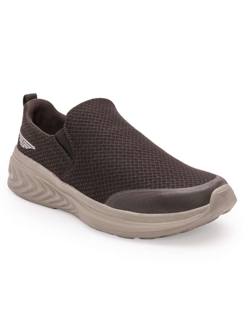 men brown slip on sport shoe - 21913682 -  Standard Image - 1