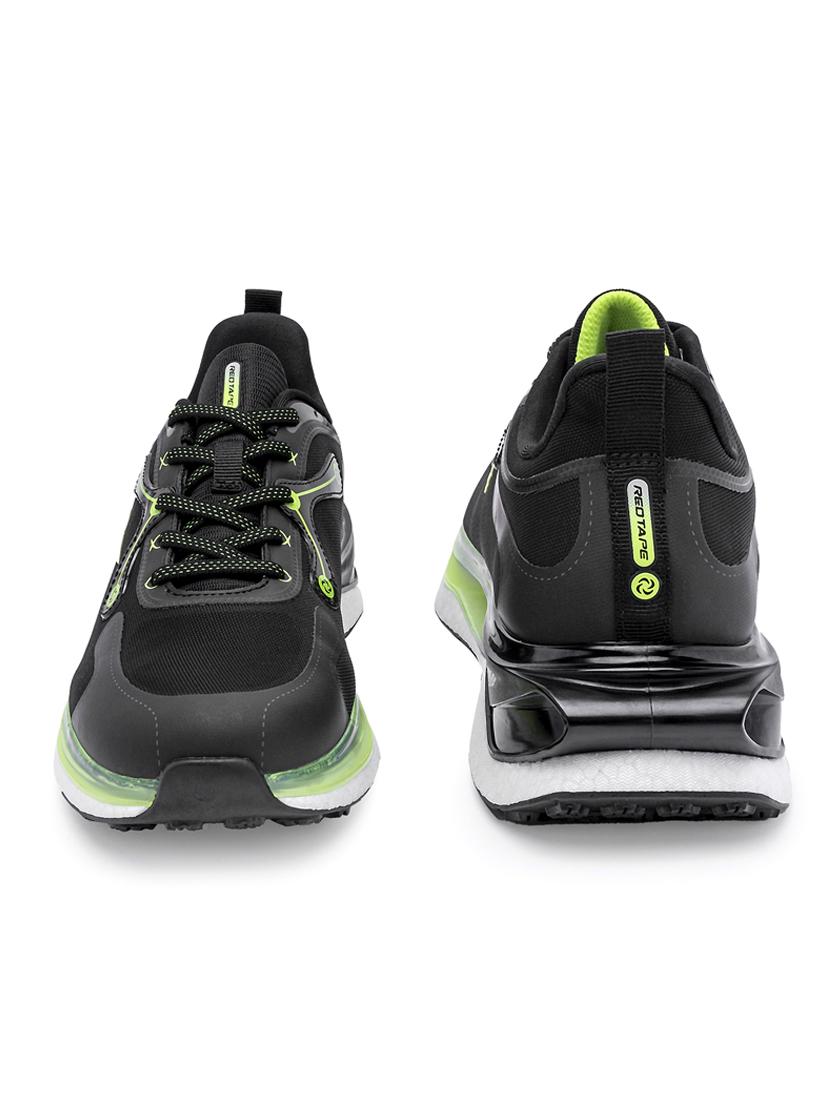 men black lace up sport shoe - 21913754 - Standard Image - 4