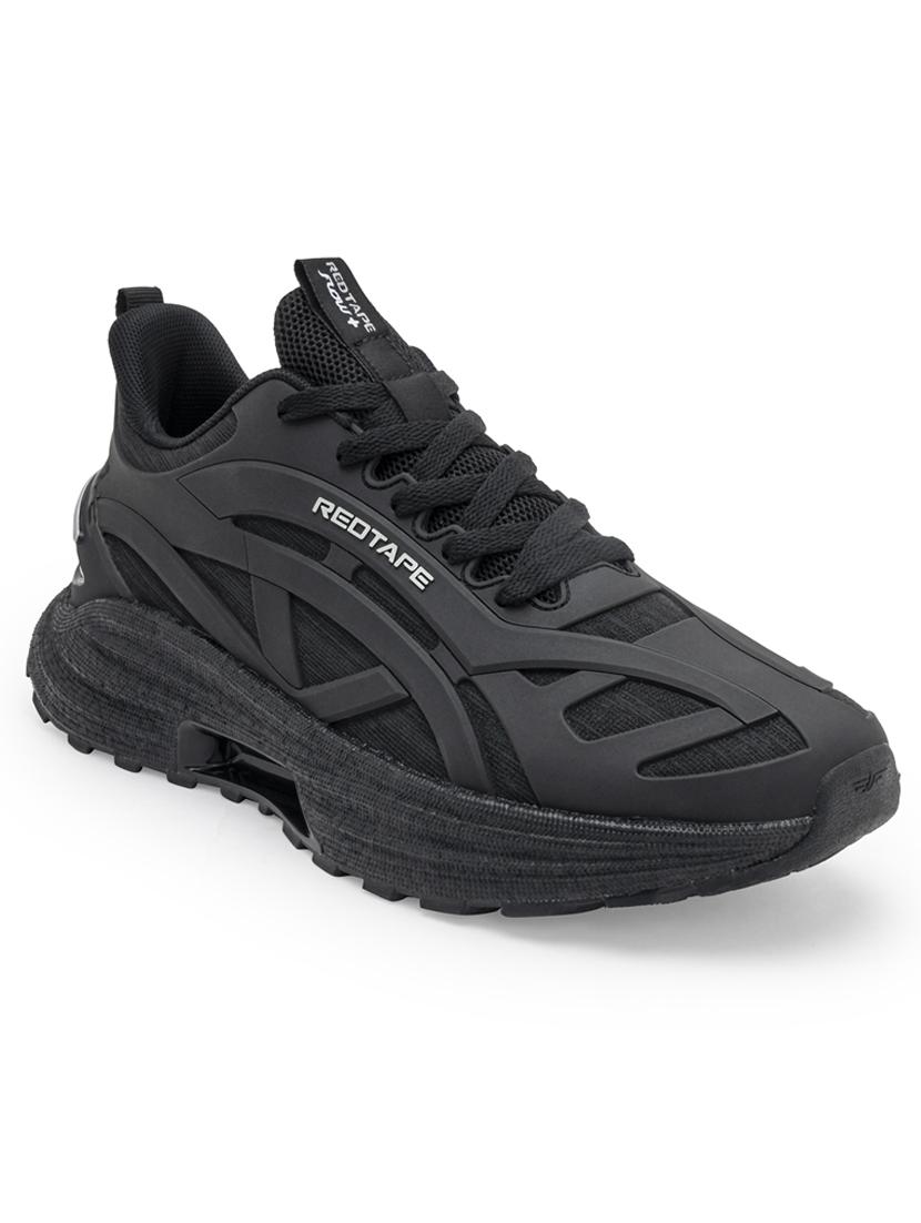 men black lace up sport shoe - 21913776 - Standard Image - 1