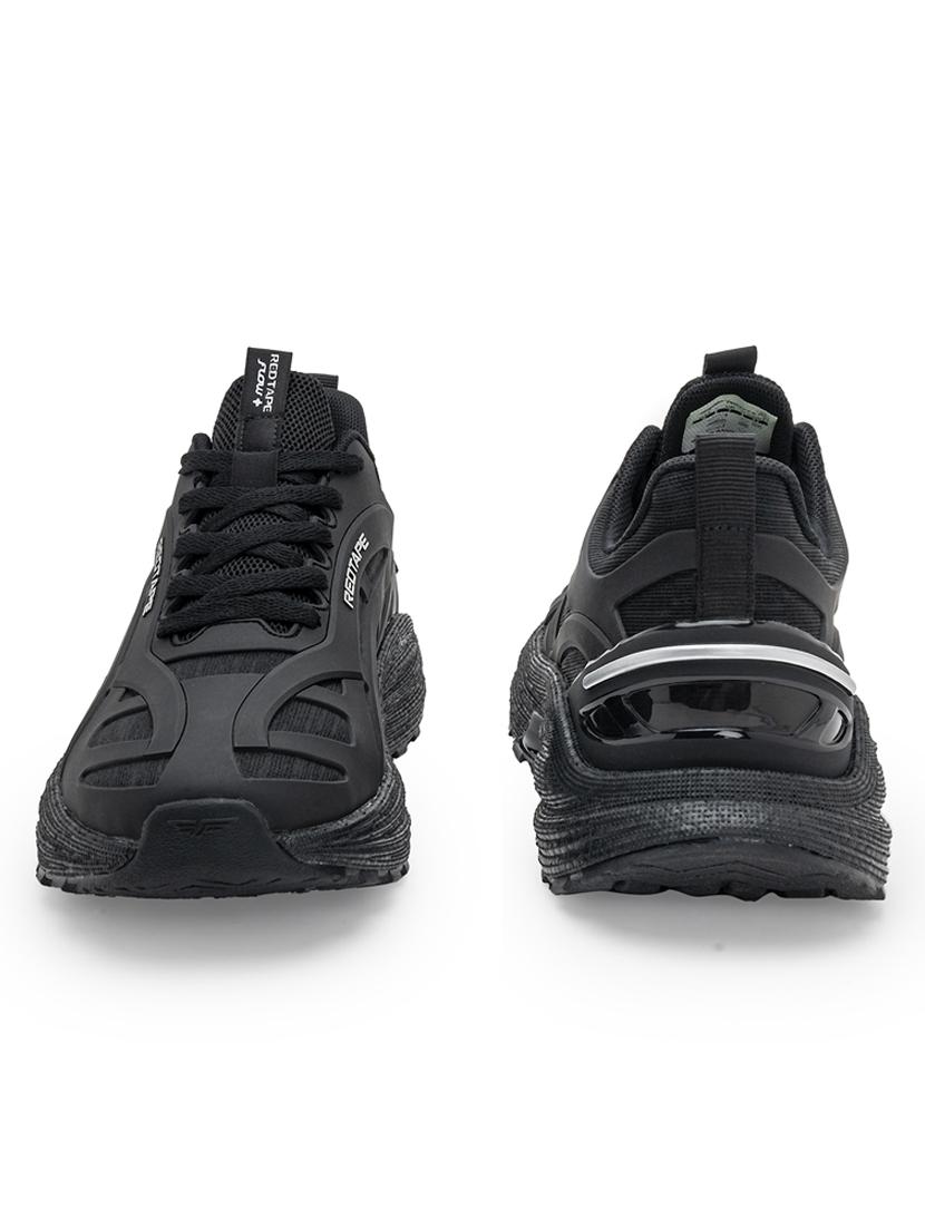 men black lace up sport shoe - 21913776 - Standard Image - 4