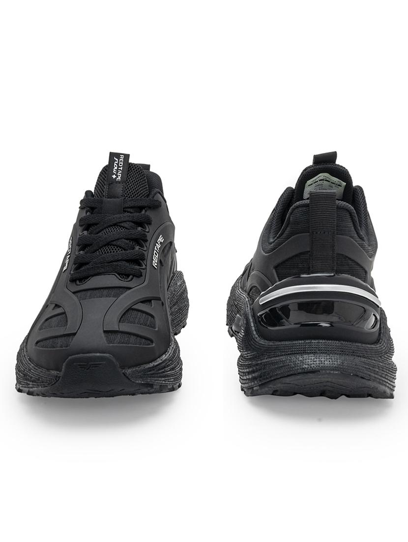 men black lace up sport shoe - 21913777 - Standard Image - 4