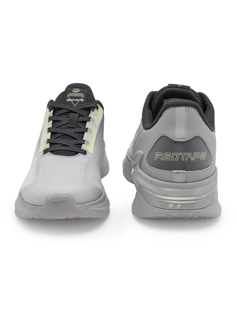 men grey lace up sport shoe - 21913801 - Standard Image - 4