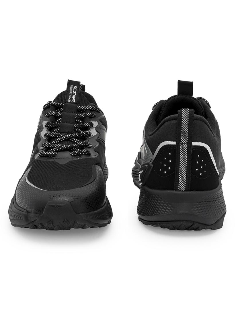 men black lace up sport shoe - 21913828 - Standard Image - 4