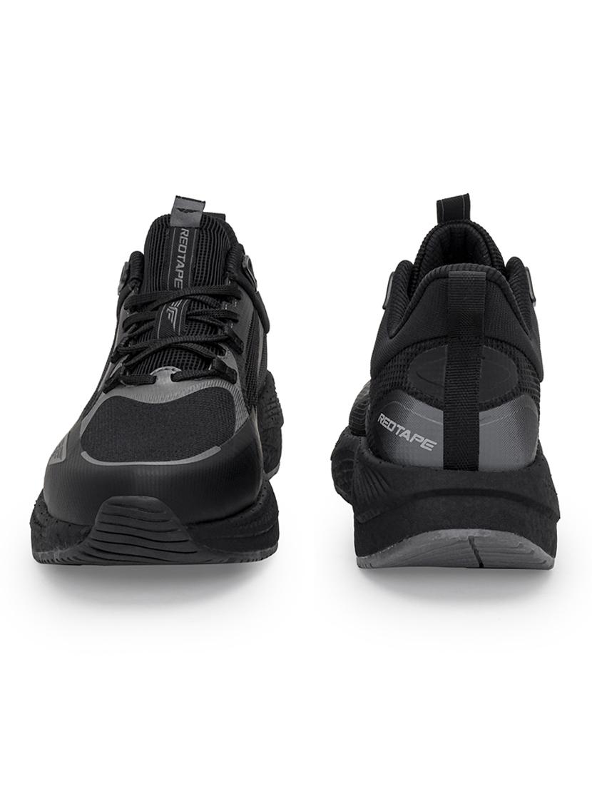 men black lace up sport shoe - 21913832 - Standard Image - 4