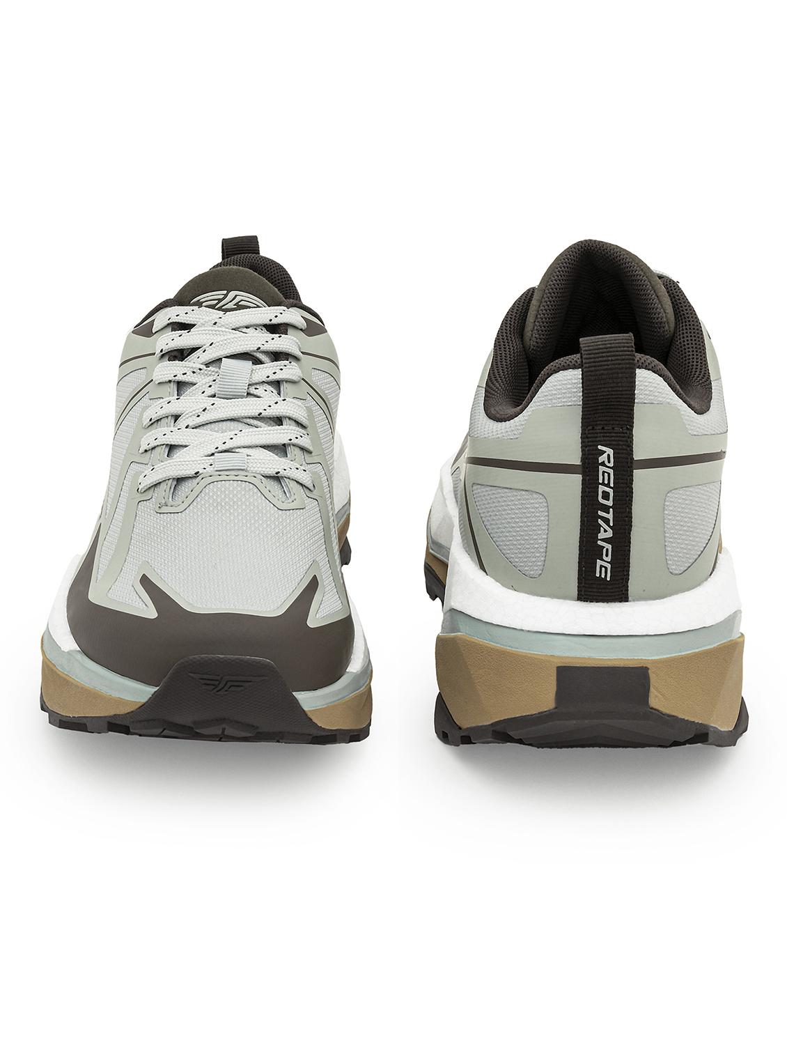 men grey lace up sport shoe - 21913977 - Standard Image - 4